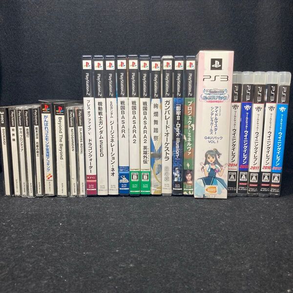 PS1/PS2/PS3 ゲームソフト 24本まとめ売り