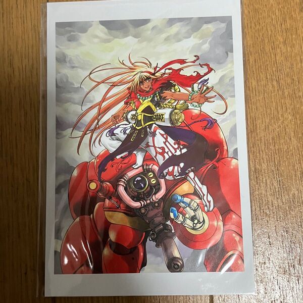 士郎正宗の世界展 コラボポストカード CLAMP 仙術超攻殻オリオン