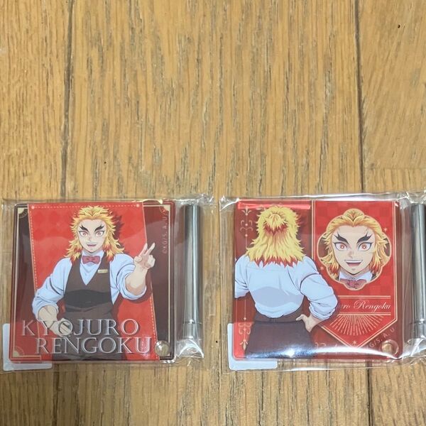 2種 鬼滅の刃 モクテル バー ロト ミニアクリルパネル 煉獄杏寿郎