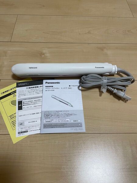Panasonic ストレートアイロン ナノケア EH-HS9E パナソニック ヘアアイロン ナノイー nanoe