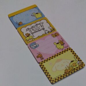 ポムポムプリン メモ帳