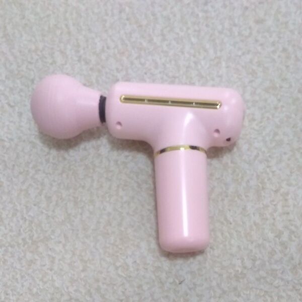 マッサージガン ピンク マッサージ器 電動 4種類振動