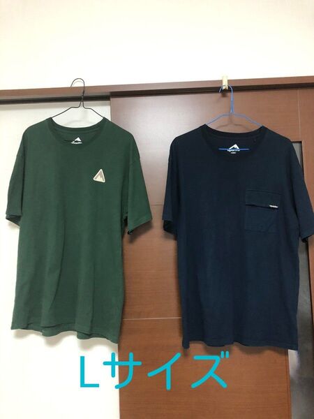 【再出品】半袖 Tシャツ 2枚セット Lサイズ お部屋着にも♪