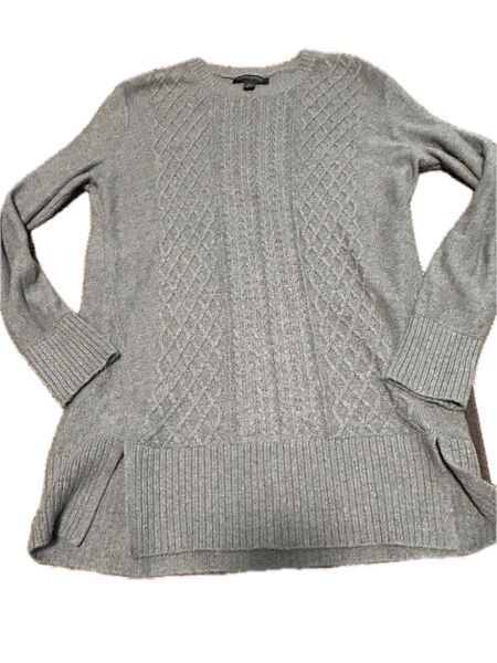 Banana Republic ケーブルニット セーター グレー レディース S