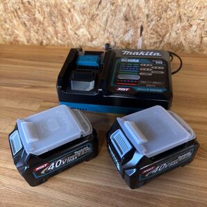 ◯新品 マキタ 純正 DC40RA BL4025 × 2個セット 40Vmax makita バッテリー 充電器