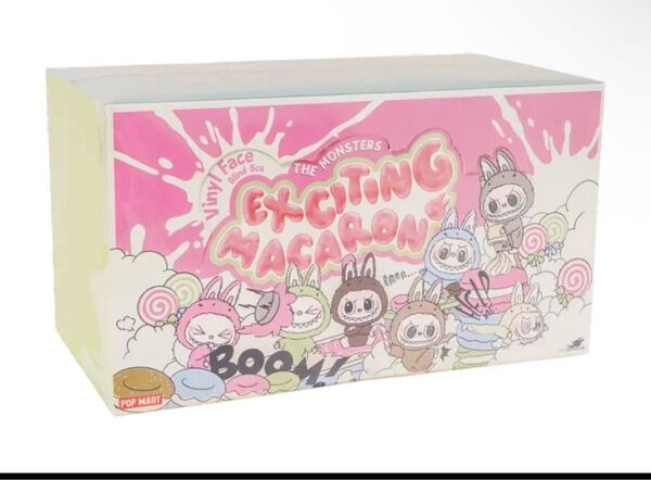 LABUBU Exciting Macaron ぬいぐるみ アソート BOX 正規品 ラブブ 新品 未開封 マカロン