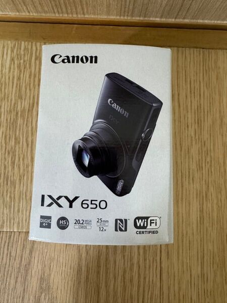 新品未使用 Canon IXY650 ブラック デジタルカメラ コンパクトデジタルカメラ キャノン 正規品