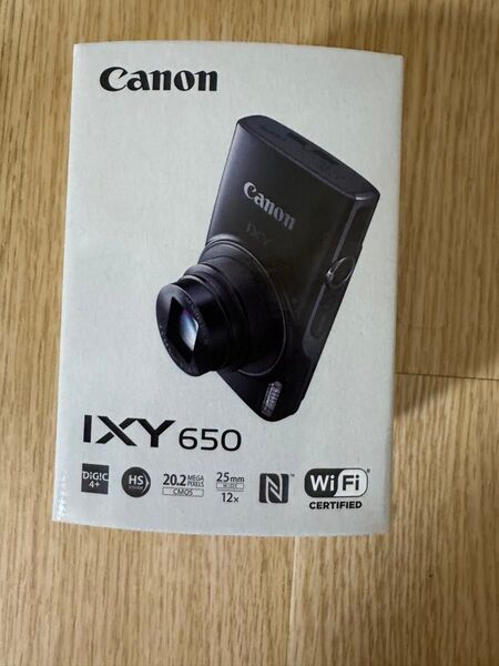 新品未使用 Canon IXY650 ブラック デジタルカメラ コンパクトデジタルカメラ キャノン 正規品