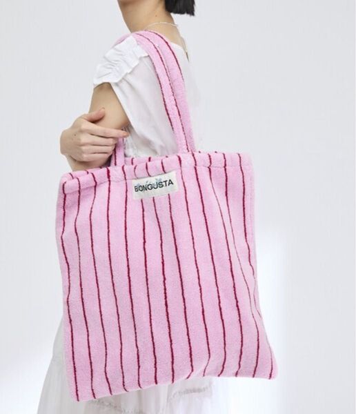 【未使用】BONGUSTA ボングスタ NARAM TOTEBAG パイル地トートバッグ