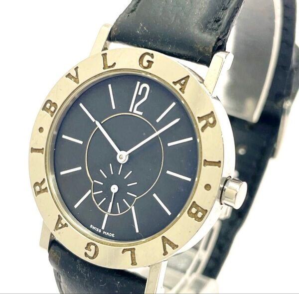 BVLGARI BB33SLPS ブルガリブルガリ スモセコ メンズ 腕時計