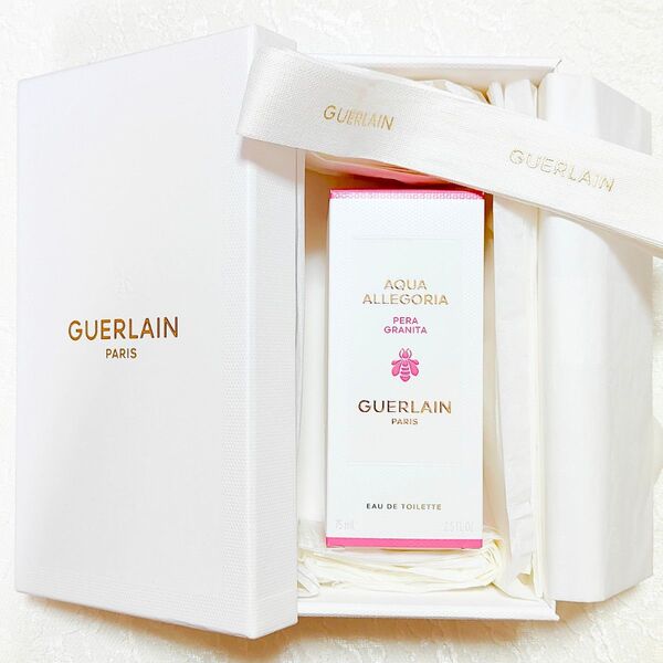 【新品未使用】※ギフトボックス、リボン無し※ GUERLAIN ゲラン アクアアレゴリア ペラグラニータ オーデトワレ 75ml