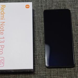 【極美品】Xiaomi Redmi Note 13 Pro 5G au 版 国内 simフリー ブラック 2億画素カメラ