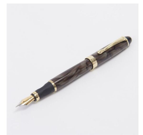HMMM万年筆 F字(細字) カジュアル Mottled HM170455