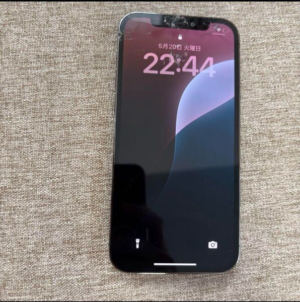 iPhone12 Pro 128GB グラファイト SIMフリー 画面割れあり