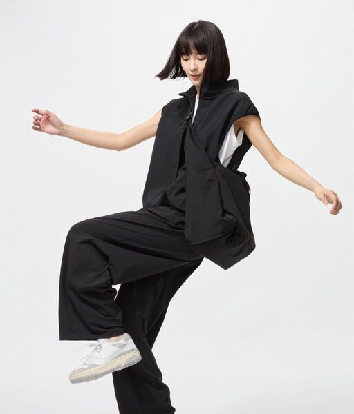 【新品タグ付】UNIQLO ウルトラストレッチアクティブワイドパンツ 3XL