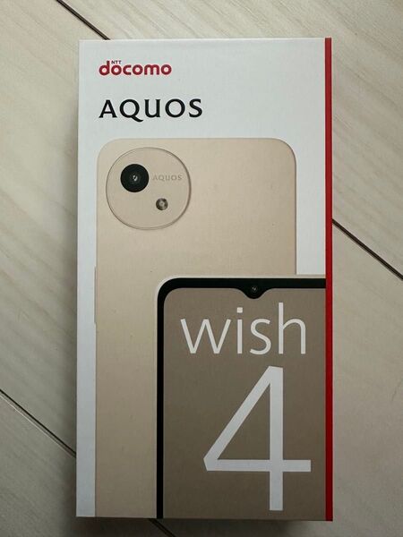 おみ様 AQUOS wish4 SIMフリー ホワイト SHARP 新品未使用