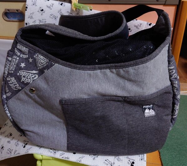 FIELD GLIDE ペット用キャリーバッグ グレー