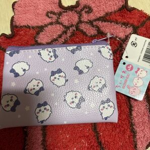 ちいかわ ミニウォレット パープル