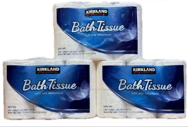 コストコ トイレットペーパー バスティシュ リニューアル版 18ロール