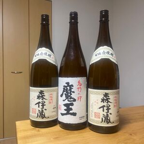 魔王、森伊蔵 空き瓶