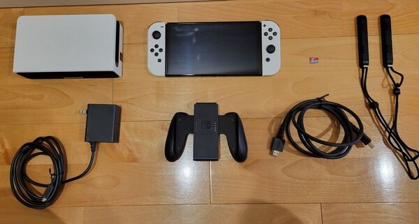 Nintendo Switch 有機ELモデル 本体セット + microSDカード 128GB