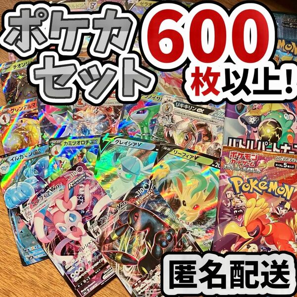 早い者勝ち ポケモンカード 600枚 光り物あり まとめ売り 引退品 ポケカ RRR RR ブイズ Y.178