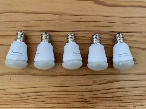 パナソニック LED電球 40形 電球色 5個セット