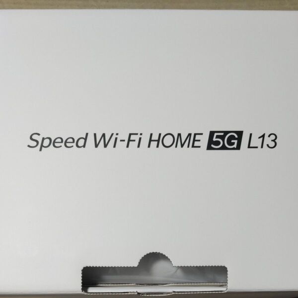 Speed Wi-Fi HOME 5G ホームルーター L13