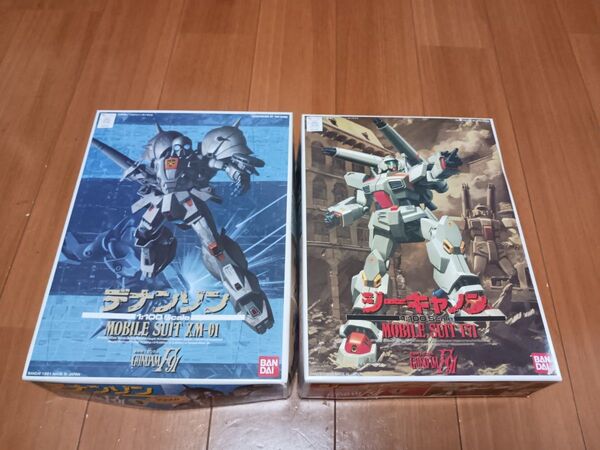 バンダイ旧キット○1/100デナンゾン○1/100ジーキャノン2個セット ガンダムF91