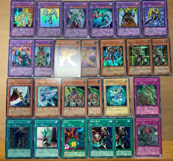 遊戯王 HERO ヒーロー デッキパーツ