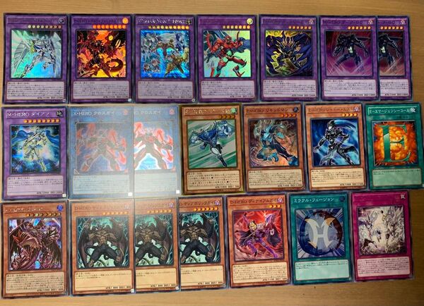 遊戯王 HERO ヒーロー デッキパーツ
