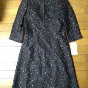 55000円 新品 ストロベリーフィールズ イチエ ラメ スパンコール ワンピース&ジャケット 黒 ブラック