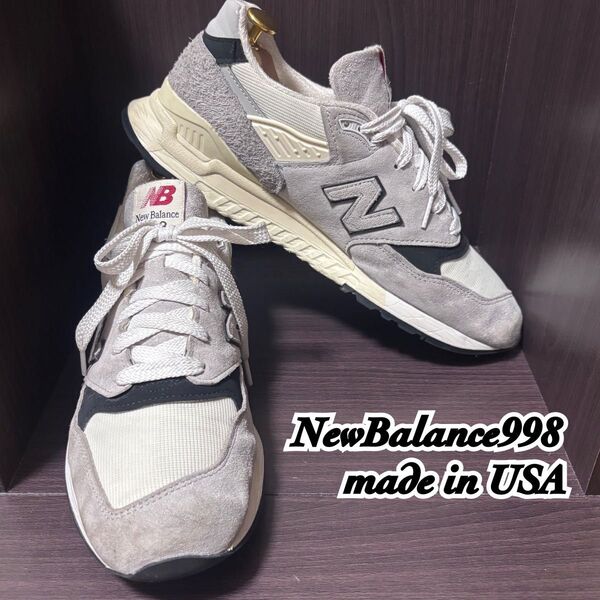 【美品】NEW BALANCE U998GB MADE IN USA 28.5cm