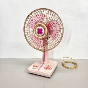 sanyo サンヨー 扇風機 DOCA mini 24 ピンク 難有 レトロ