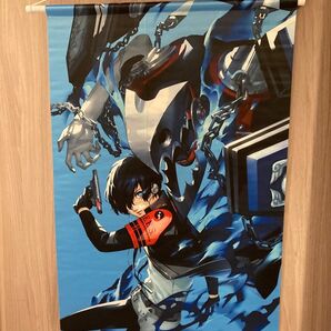 【即日発送】新品 ペルソナ3 リロード B2タペストリーペルソナ3 エビテン・アトラスDショップ限定 希少価値