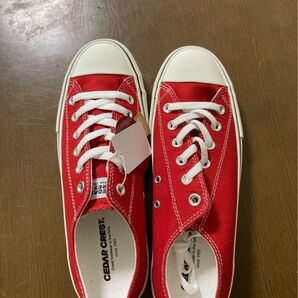 CEDAR CREST スニーカー レッド 新品 未使用