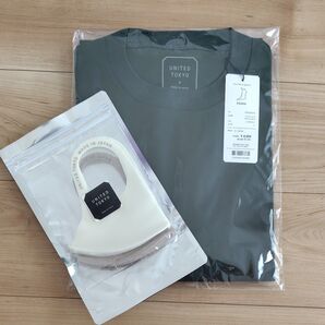 UNITED TOKYO テクノラマリラックスTシャツ マスクセット