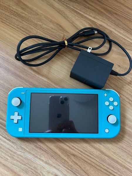 Nintendo Switch Lite 本体 ターコイズブルー(箱あり・ACアダプタ付)