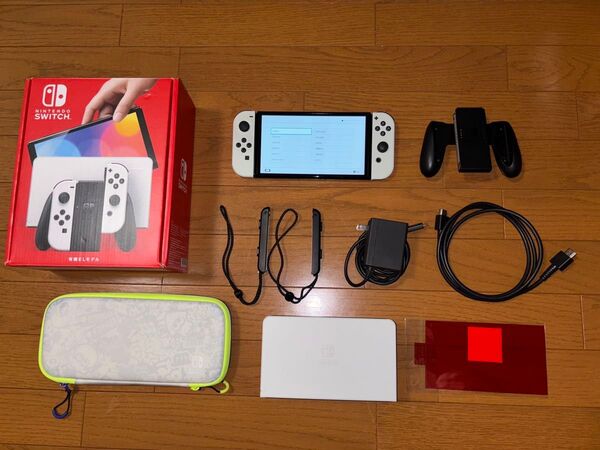 Nintendo Switch(有機ELモデル)状態良好・付属品付き