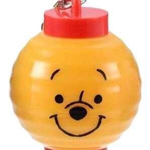 Disneyストア購入 ディズニーキャラクター シークレットキーホルダー 提灯 ライトアップ(プーさん) 1つ