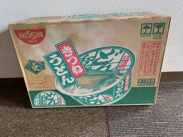 日清 どん兵衛 きつねうどん 東 1ケース 計12食
