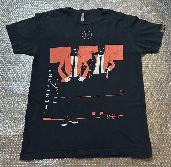 Twenty One Pilots 2016ツアーTシャツ L 黒 両面 袖タグ バンドT サイズM