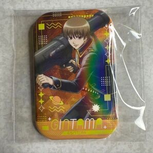 銀魂 ホログラムスクエア缶バッジコレクション 沖田総悟
