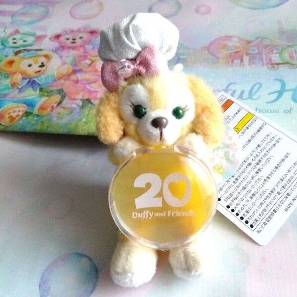 ☆クッキー・アン☆ TDS ダッフィー&フレンズ20周年:カラフルハピネス ぬいぐるみチャーム 【新品・未使用品】入園者限定