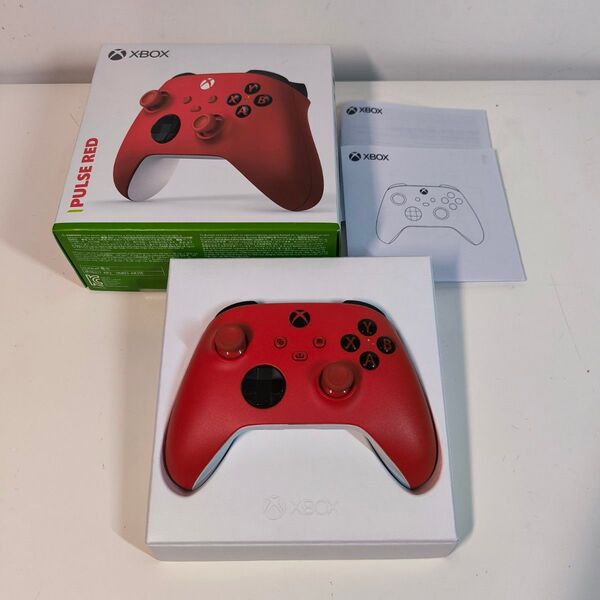 中古美品 Xbox Seriesハード Xboxワイヤレスコントローラー パルスレッド