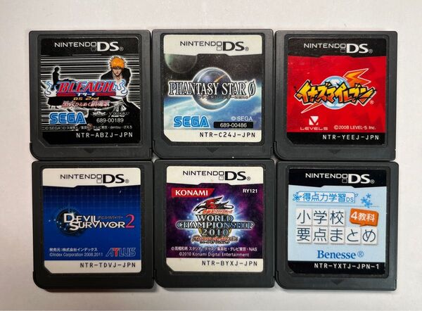 ニンテンドーDS ソフト6本まとめ売り