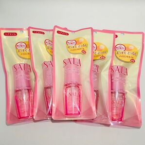 【廃盤品】 カネボウ SALA サラ まっすぐアイロン用オイル サラの香り 本体 40ml × 5本