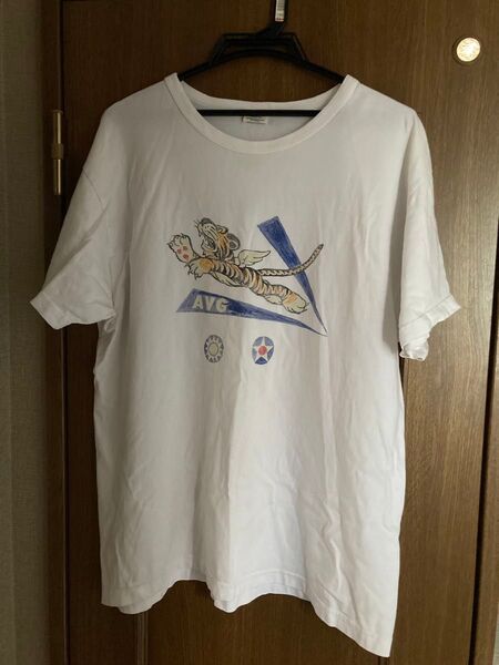 バズリクソンズ tシャツ xl メンズ アメカジ トップス 半袖Tシャツ BUZZRICSON バズリクソン USA製 白