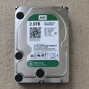 内蔵HDD SATA WD 2.0TB 2個 合計 4.0TB
