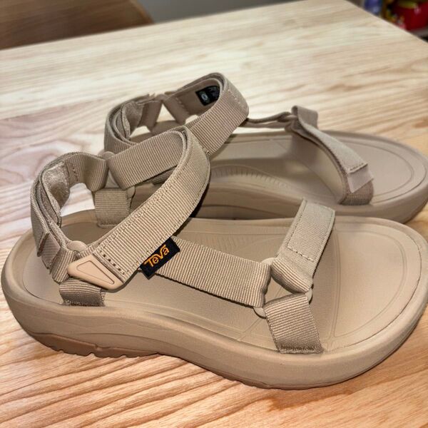 Teva テバ ハリケーン 厚底 サンダル スポーツサンダル ベージュ